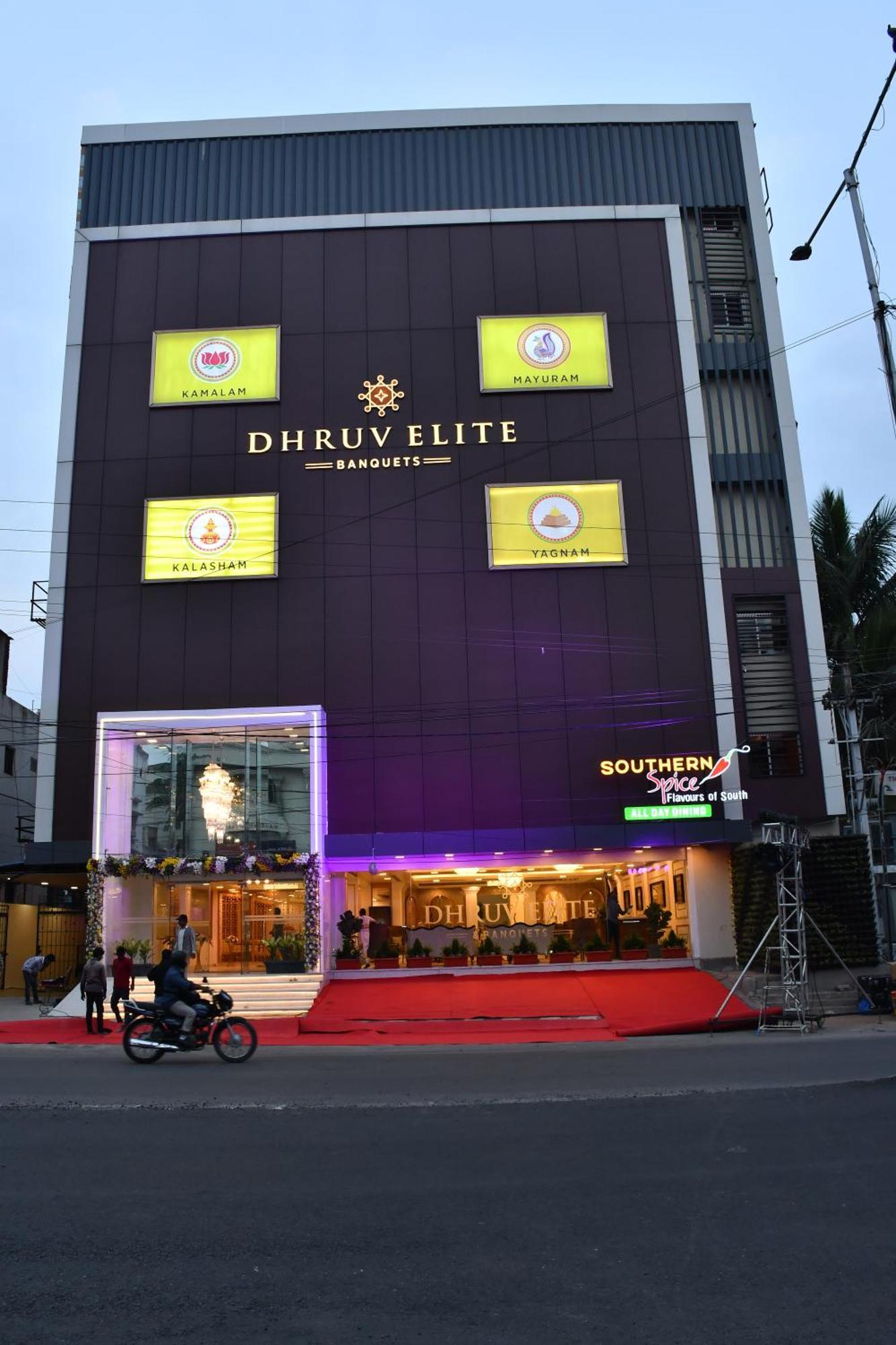 Dhruv Elite And Banquets Hotel Hyderabad Eksteriør billede