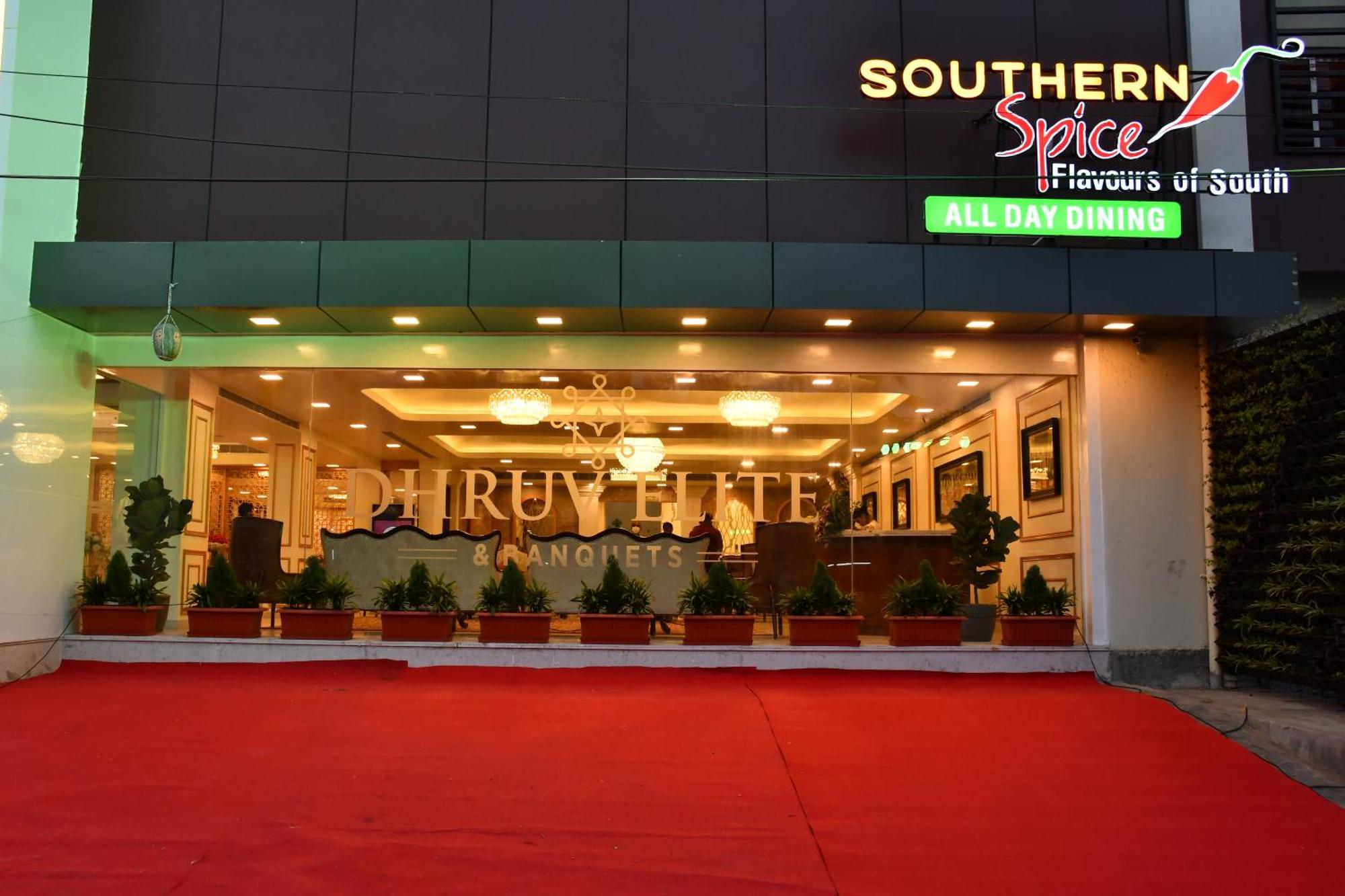 Dhruv Elite And Banquets Hotel Hyderabad Eksteriør billede