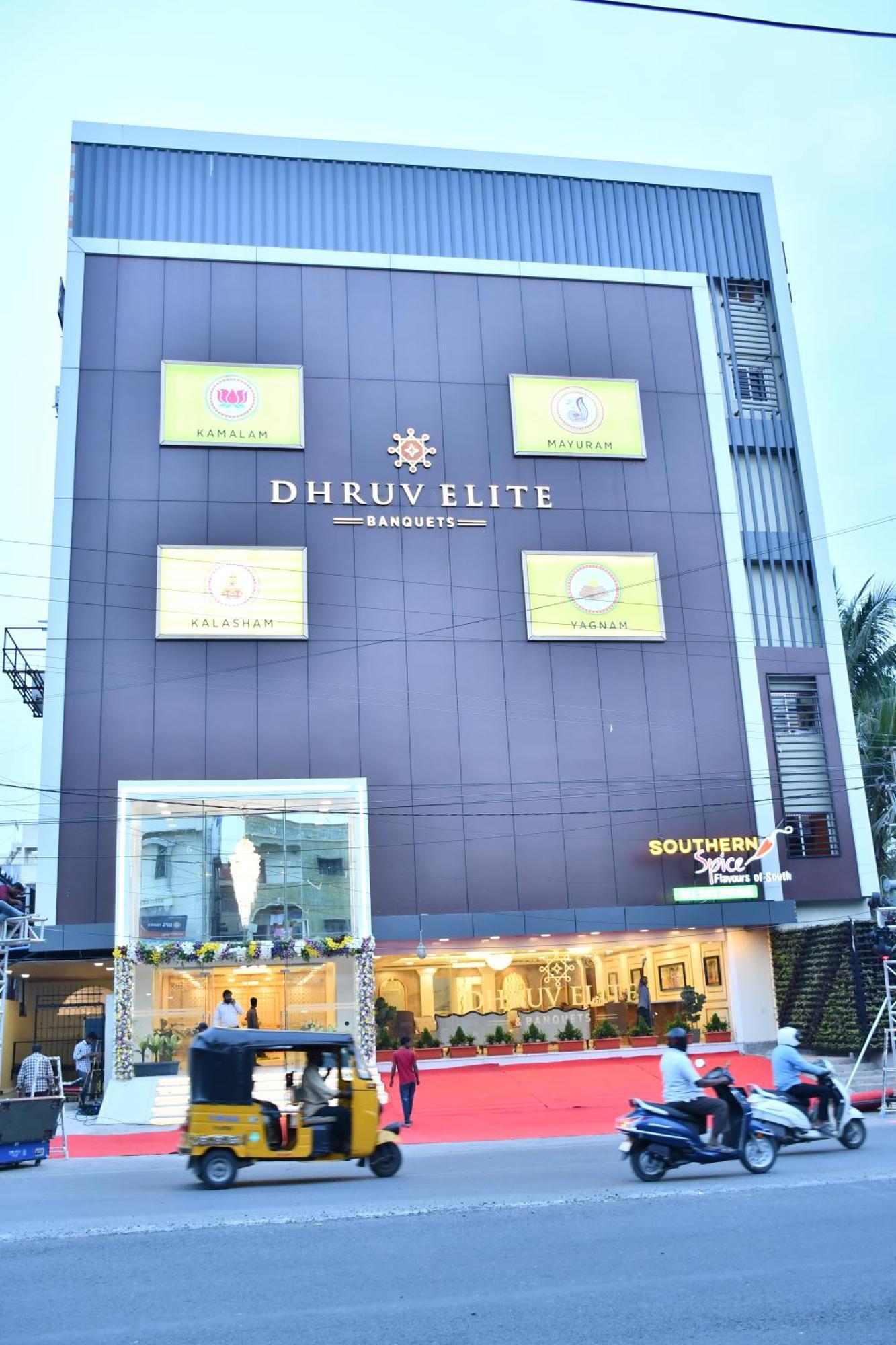 Dhruv Elite And Banquets Hotel Hyderabad Eksteriør billede